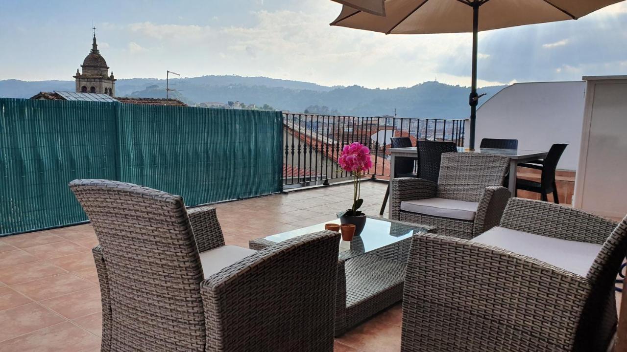 Apartamento Con Terraza En El Casco Historico Ourense Exterior foto